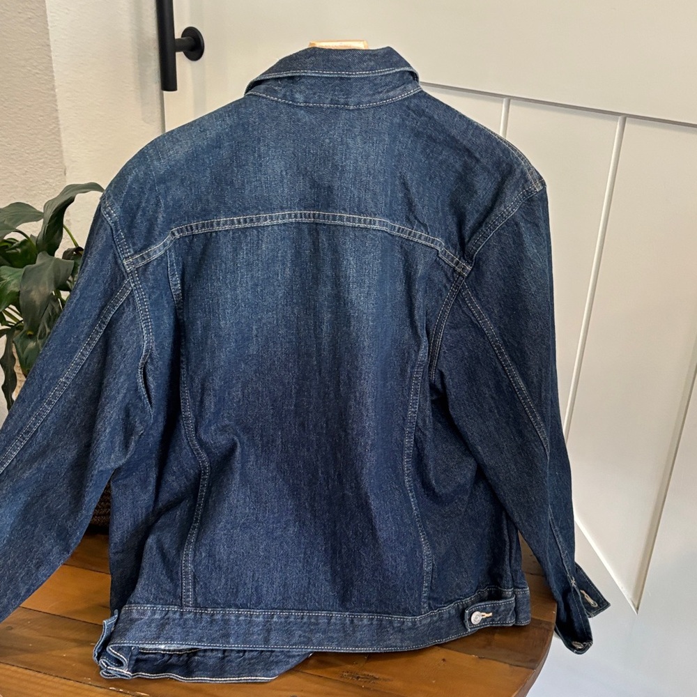 GAP Dark Blue Denim Jacket. XXL - Picture 6 of 9
